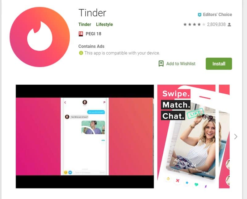 tinder app for students